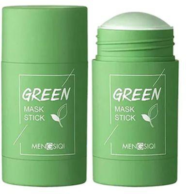 MENGSIQI Green Purifying Clay Stick Mask Green
