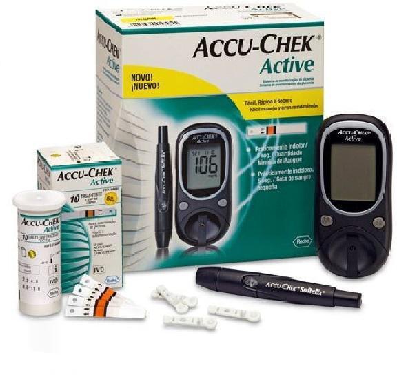 TI'M Accu Chek Active Blood Glucose Meter