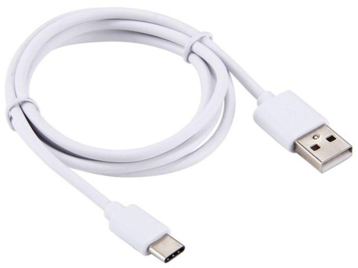 Type-C To USB Data Sync Charging Cable White 1 meter