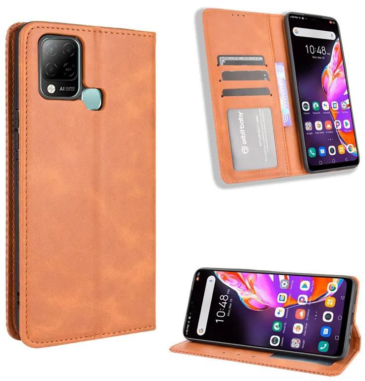 Infinix Hot 10T Hot 10S Hot 10S NFC Leather Case Durable Flip Cover
