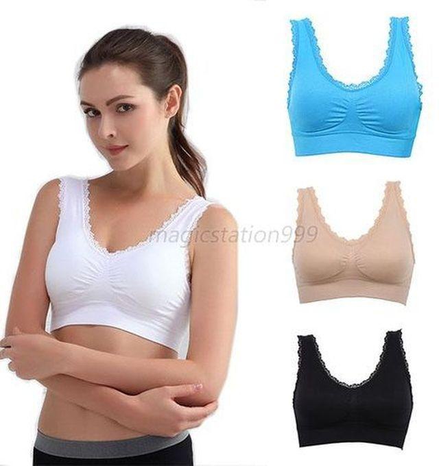 4 In 1 Seamless Non-Padded Support Bra Top -