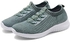 konhill Women's Comfortable Walking Shoes - Tennis Athletic Casual Slip on Sneakers, 2122 Dark Green, 7