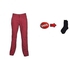 Fashion 8 Pack Khaki Pants - Khaki Pants + Free Pair Of Socks