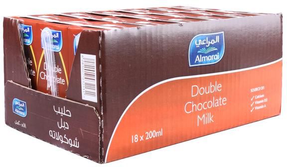 سعر ومواصفات المراعي حليب دبل شوكولاتة ١٨ ٢٠٠ مل من Danube فى السعودية ياقوطة