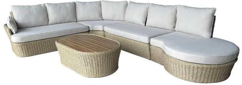Barany 7-Seater Rattan Sofa Set