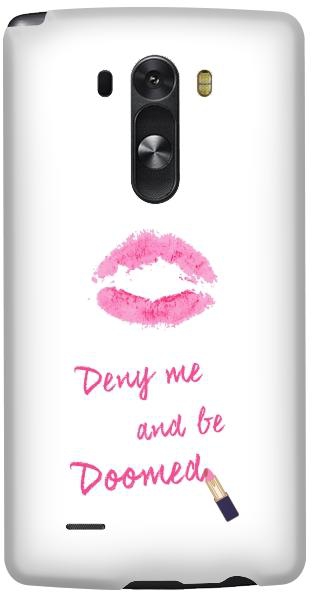 Stylizedd LG G3 Premium Slim Snap case cover Matte Finish - Raining Lipsticks