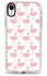 Protective Case Cover For Apple iPhone XR Feminine Flamingos Full Print