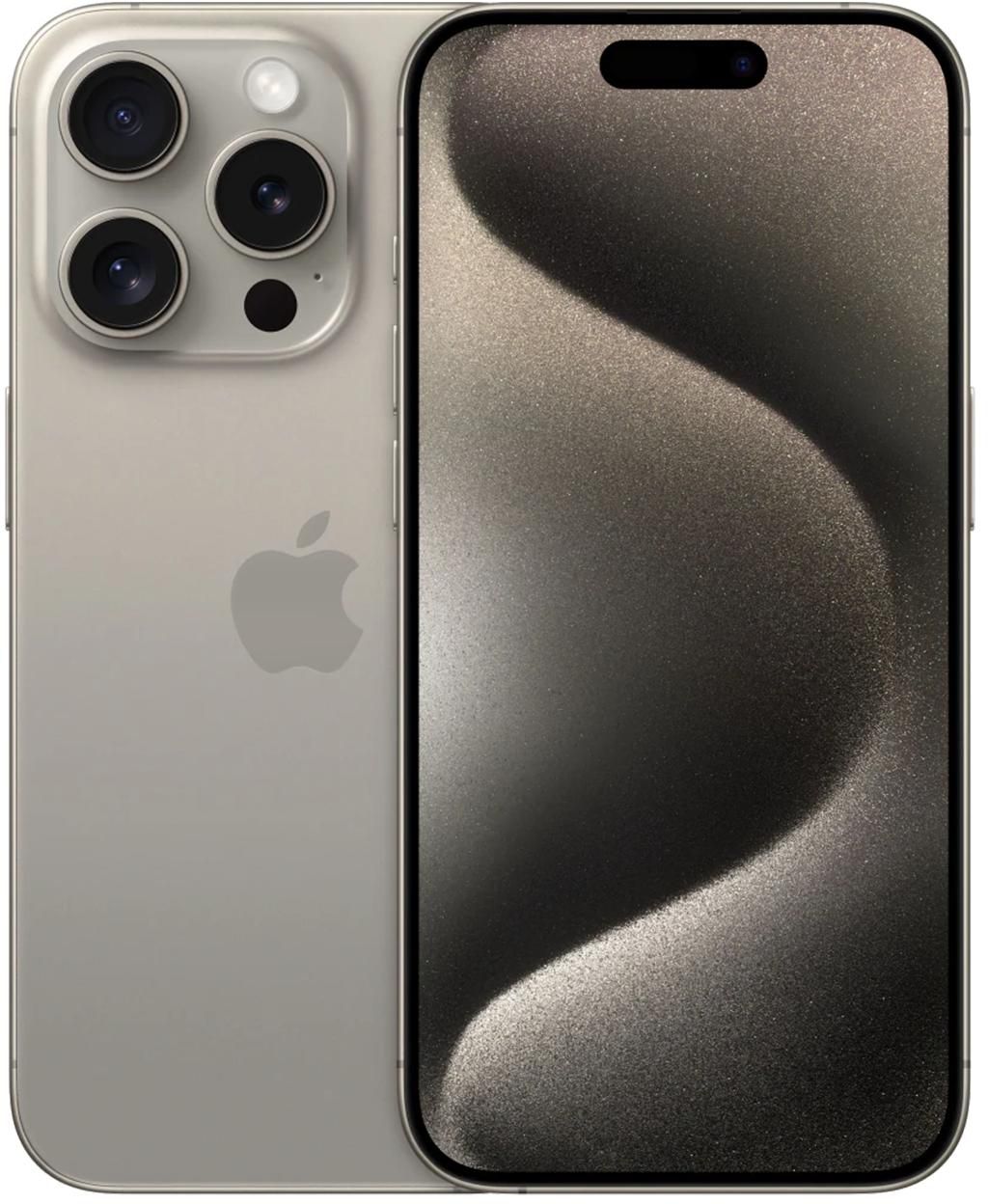 Apple iPhone 15 Pro Max 6.7" LTPO Super Retina XDR OLED Display, Apple A17 Pro (3 nm), 48 MP, f/1.8