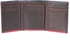 Tommy Hilfiger Raymond Inline Tri-fold Wallet for Men - Leather, Dark Brown