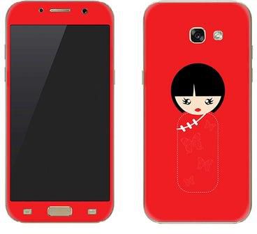 Vinyl Skin Decal For Samsung Galaxy A7 (2017) Chinese Doll