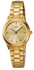 Casio for Women - Analog LTP-1275G-9A Stainless Steel Watch
