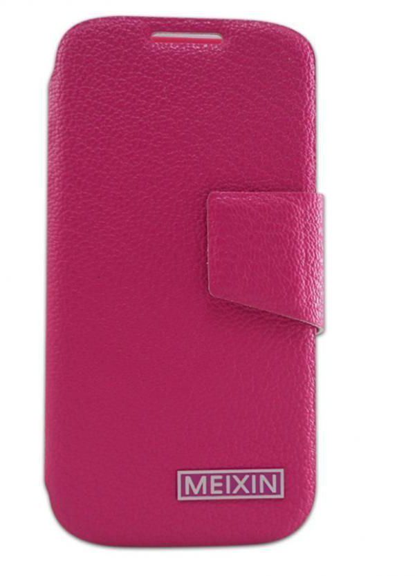 Generic Samsung Galaxy S4 Mini i9190 Flip Cover - Pink