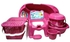 Happy Baby Baby Bath Set 7pcs - Pink+ Pop Up Baby Bed Net - Pink