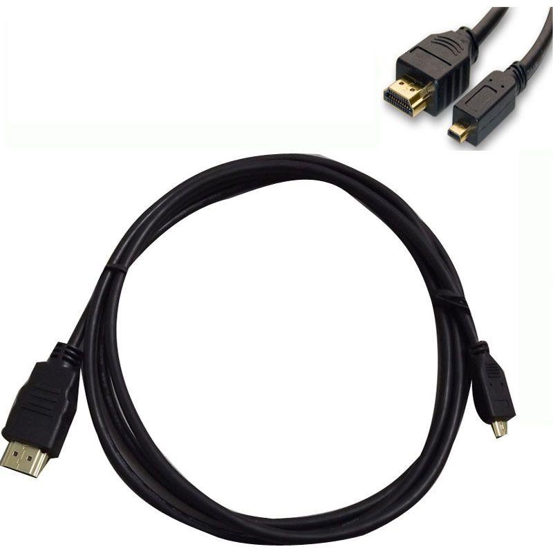 1.5M Micro HDMI to HDMI Cable Male to Male for HD Digital Audio and Video