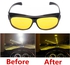 Night Vision Glasses Driving Sunglasses Night Driving UV400 Protective Eyewear Goggles