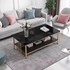Marble Effect MDF Coffee Table