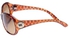 Michael Kors M3609S-206-62 Oval Acetate Frame Sunglasses for Women