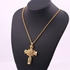 Men's Hip Hop Style Diamond Cross Pendant Necklace