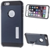 Tough Armor Case & Screen Protector for iPhone 6 Plus 5.5 – Black / Dark Blue