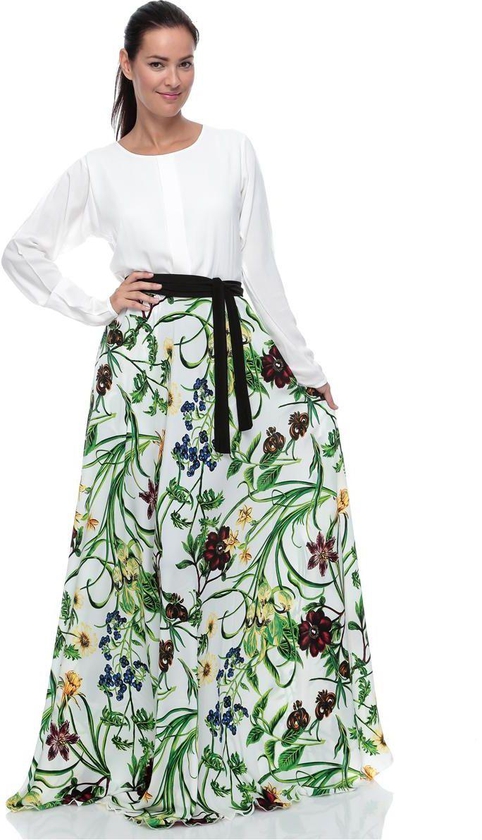 Reeta Zalea Dress for Women - L, White