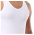 Dice 100% Cotton Four Sleeveless Solid Men T-shirt -White