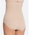 Silvy High Waist Hip Padded Panties Ladies Shapewear Butt Enhancer-Beige