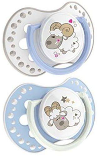 Lovi 022809 2 Pieces Dynamic Soother - Blue And White