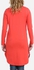 Femina Butterflies Tunic - Coral Red