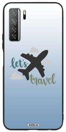 Protective Case Cover For Huawei nova 7 SE Let's Travel