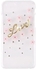 Flower Pearl Rhinestone Cell Phone Hard Case Cover Protection For Iphone 6 Pink