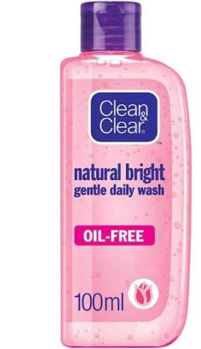 Clean & Clear Natural Bright Gentle Daily Wash - 100ml