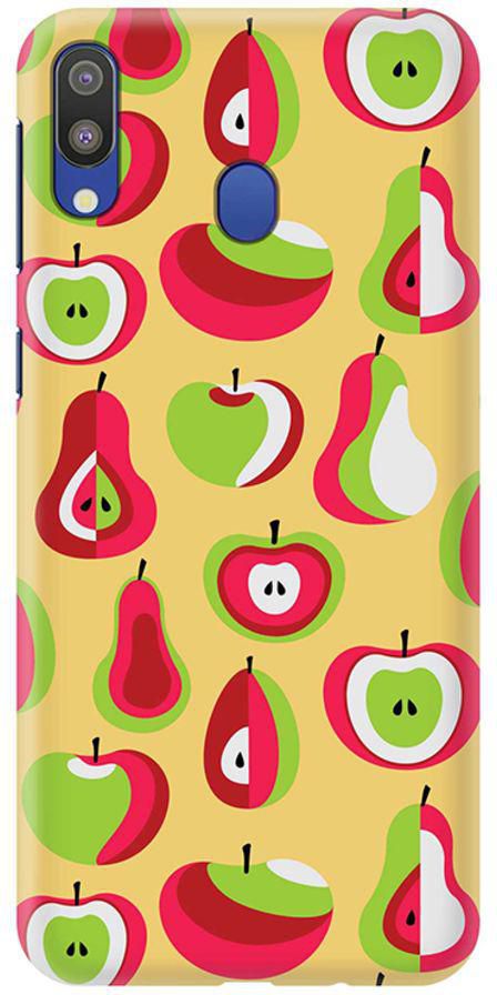 Matte Finish Slim Snap Case Cover For Samsung Galaxy M20 Modern Apple