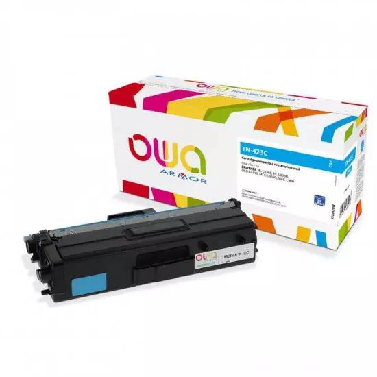OWA Armor toner compatible with Brother TN-423C, 4000st, blue/cyan | Gear-up.me