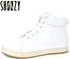 Shoozy Lace Up Sneakers - White