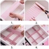 Drawer Organizer - 4 Partition - Pink