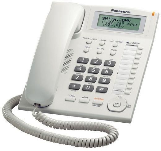 Panasonic Corded Telephone - White [KX-TS880]