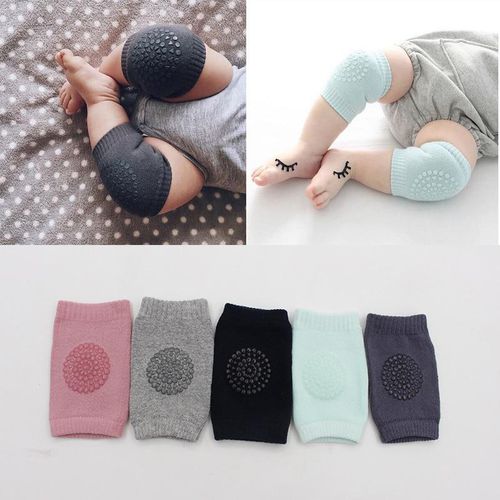 1 Pair Of Summer Baby Crawl Toddler Anti-Fall Knee Breathable Cotton Socks