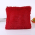 Generic Fluffy Pillow / Throw Pillows / Sofa Pillows / Seat Pillows 18'' x 18'' - Red
