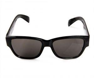 Ticomex 6047 Oversized Retro Flat Sunglasses For Kids - Black
