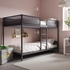 TUFFING Bunk bed frame - dark grey 90x200 cm