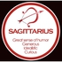 Clay Fridge Magnet Sagittarius Zodiac Sign