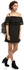 Boohoo Black Polyester Casual Dress For Women