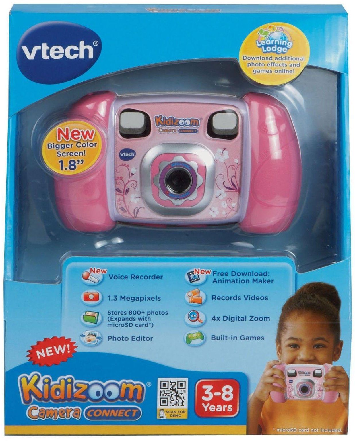 Vtech Kidizoom Camera Connect Pink