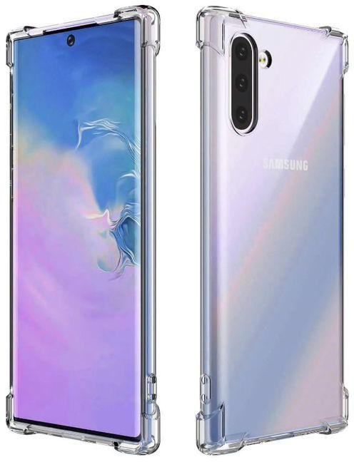 كوفر شفاف سيليكون لموبايل Samsung Galaxy Note 10 -0-