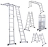 5.7M 150kg Capacity Aluminium Multi-Fold Ladder