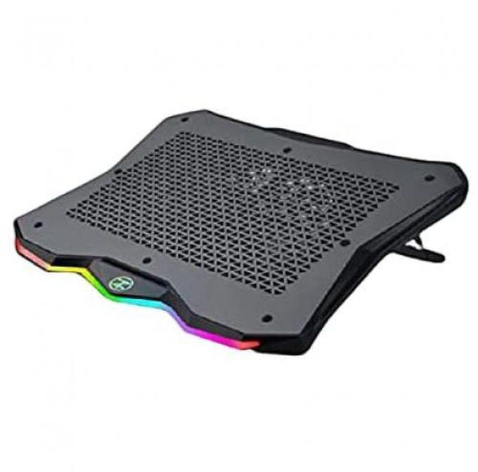 Techno Zone CooLer Laptop L-10 RGB LED Fan 17-inch Gaming Laptop Cooling Pad