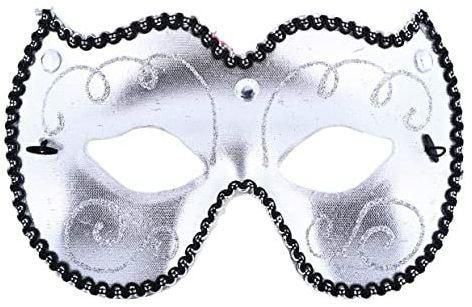 Daweigao Party Mask - M7802, Silver