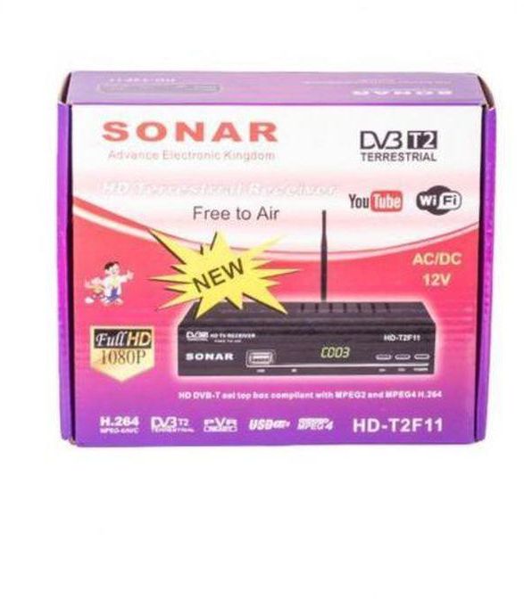 Sonar Digital Decorder. Free To Air. No Monthly Charges
