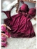 Lingerie Set Two Pieces Babydoll For Women - Ruby Red