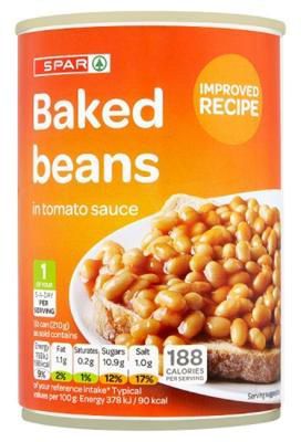 Spar Baked Beans In Tomato Sauce 420 g